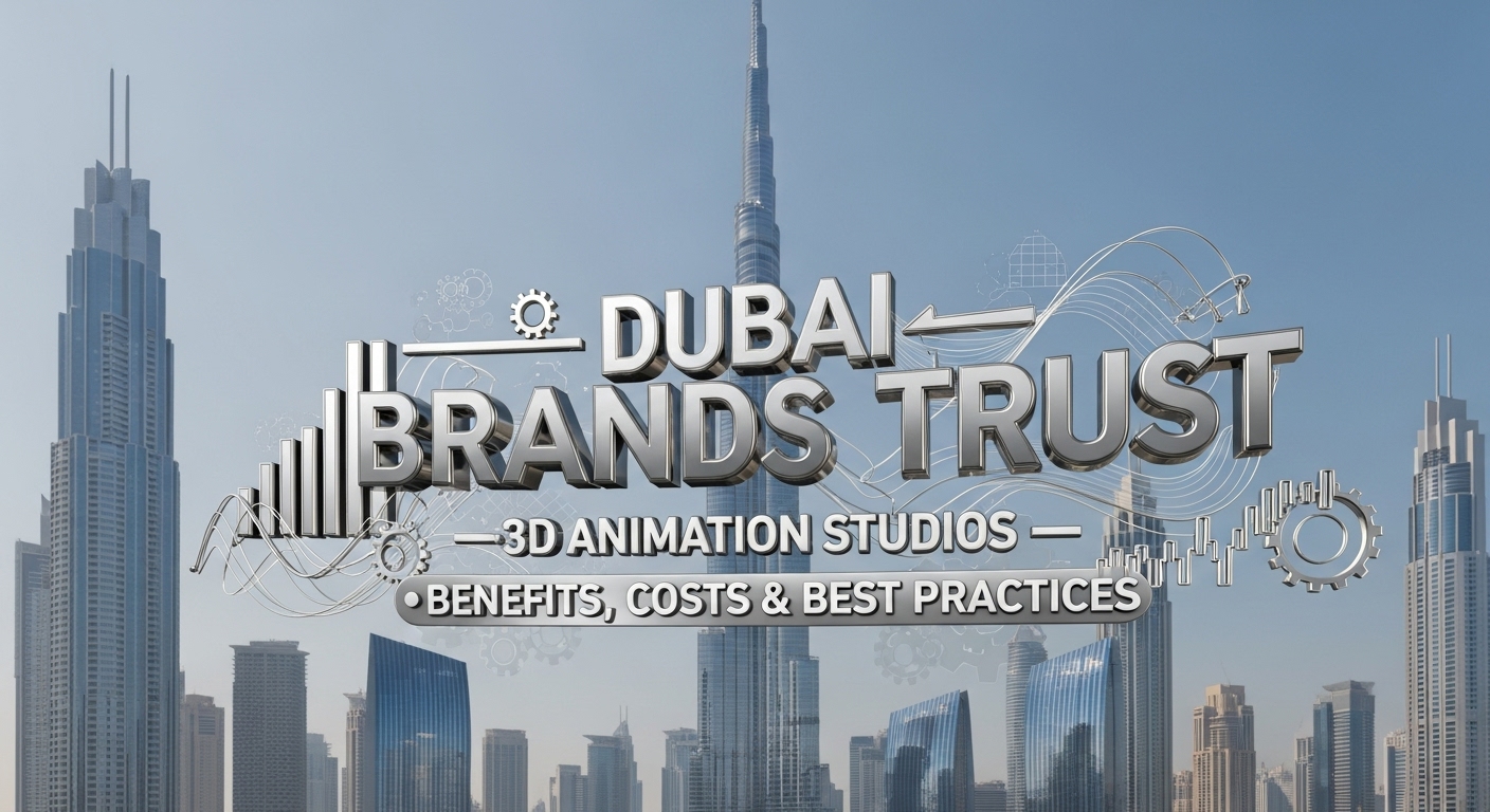 Why Dubai Brands Trust 3D Animation Studios – Benefits, Costs & Best Practices