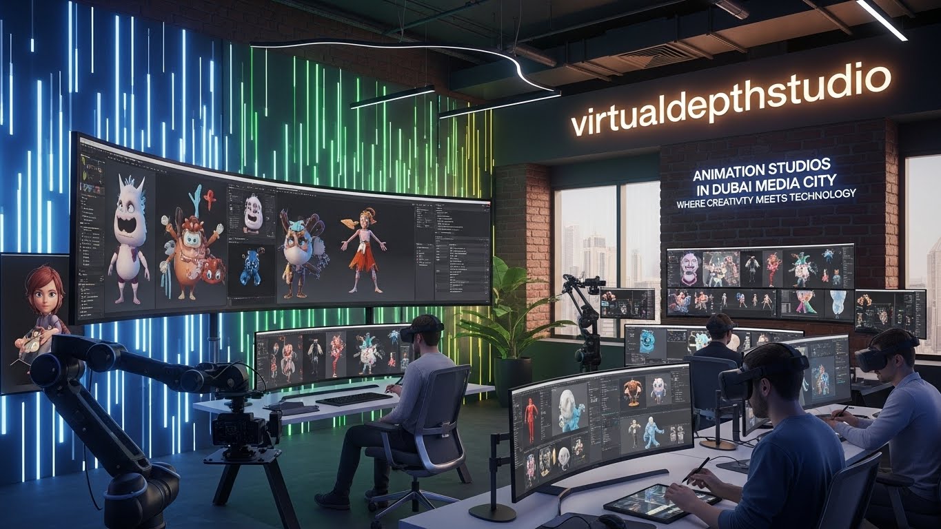 Animation Studios in Dubai Media City Where Creativity Meets Technology