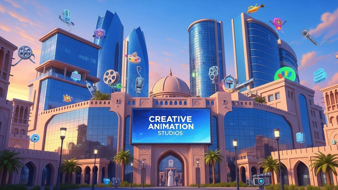 Creative Animation Studios in Abu Dhabi for Marketing & Media