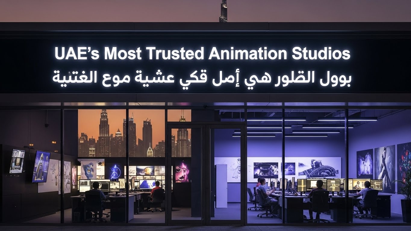 UAE’s Most Trusted Animation Studios for Innovative Visuals