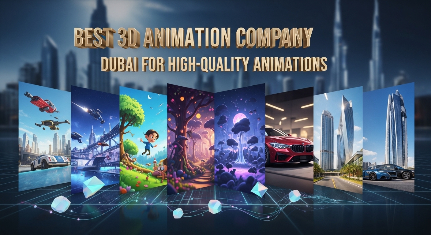 Best 3D Animation Company Dubai for High-Quality Animations